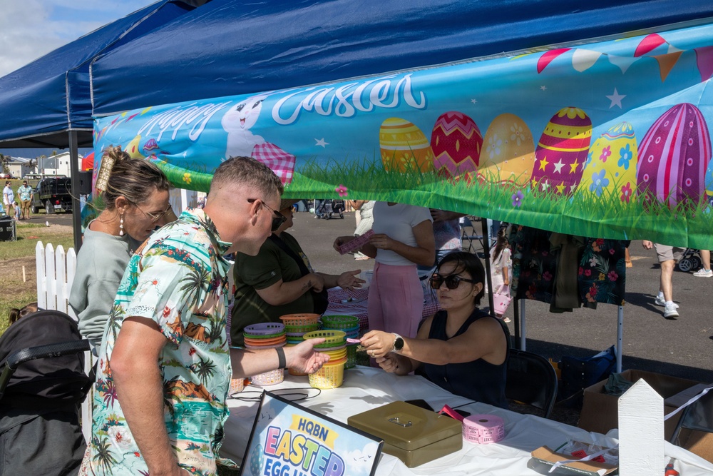 Easter Egg Hunt Fundraiser Hosted by Headquarters Battalion MCBH