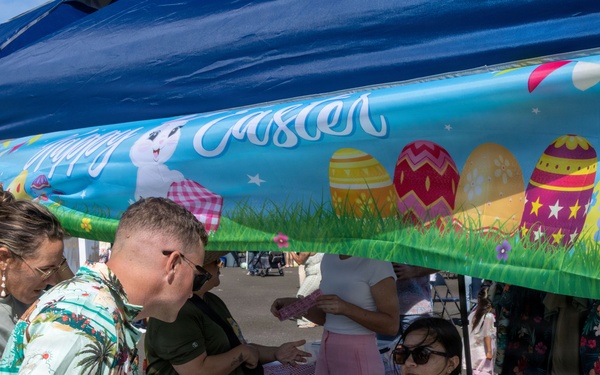 Easter Egg Hunt Fundraiser Hosted by Headquarters Battalion MCBH