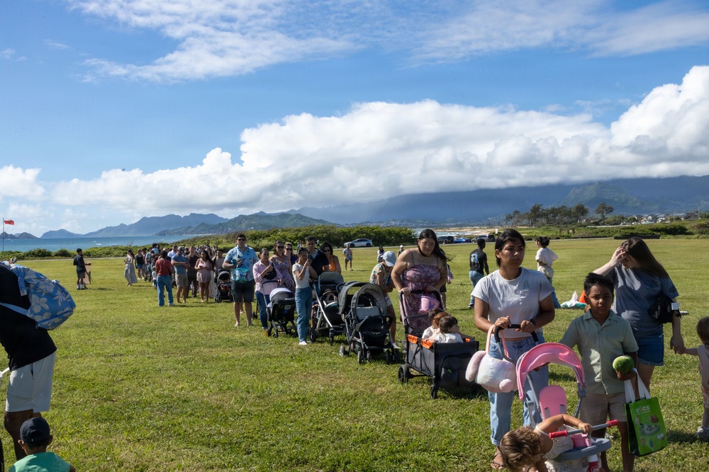 Easter Egg Hunt Fundraiser Hosted by Headquarters Battalion MCBH