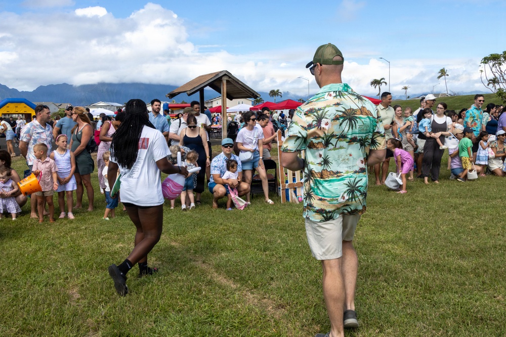 Easter Egg Hunt Fundraiser Hosted by Headquarters Battalion MCBH