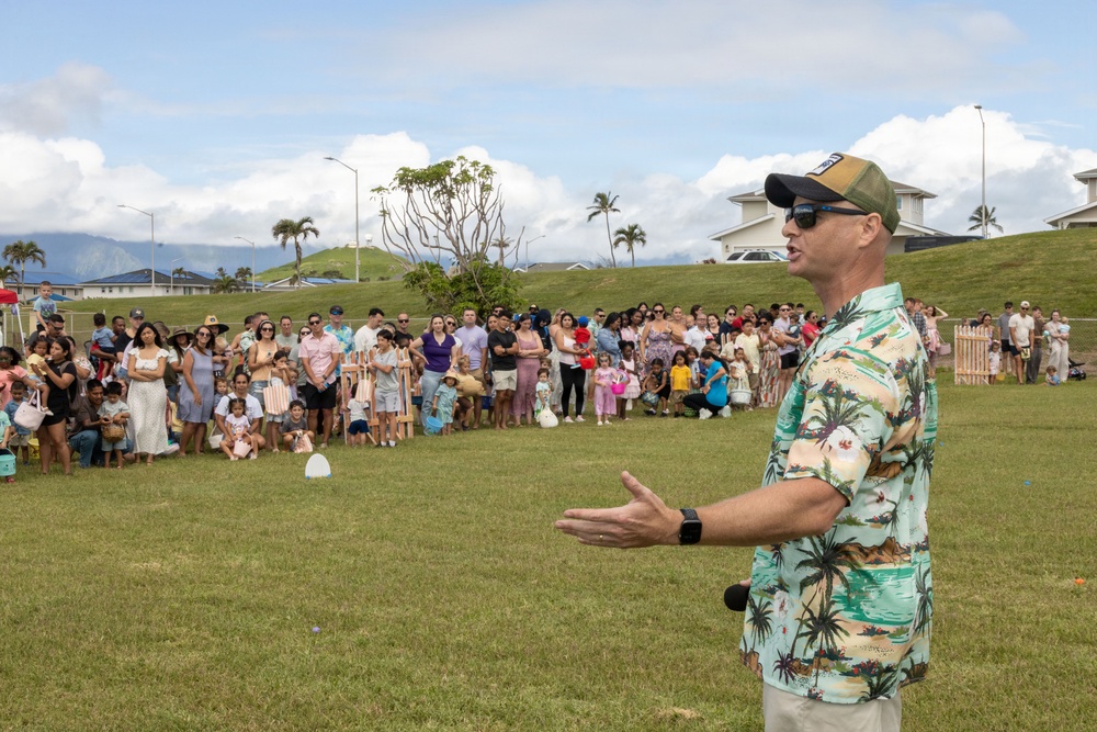 Easter Egg Hunt Fundraiser Hosted by Headquarters Battalion MCBH
