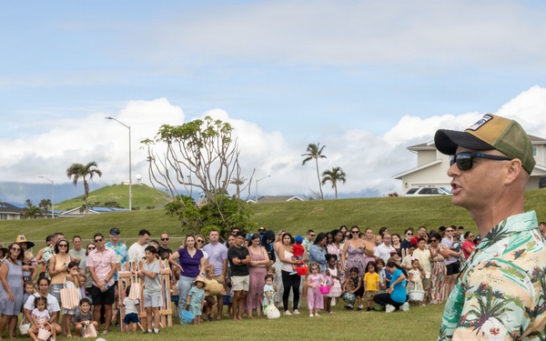 Easter Egg Hunt Fundraiser Hosted by Headquarters Battalion MCBH