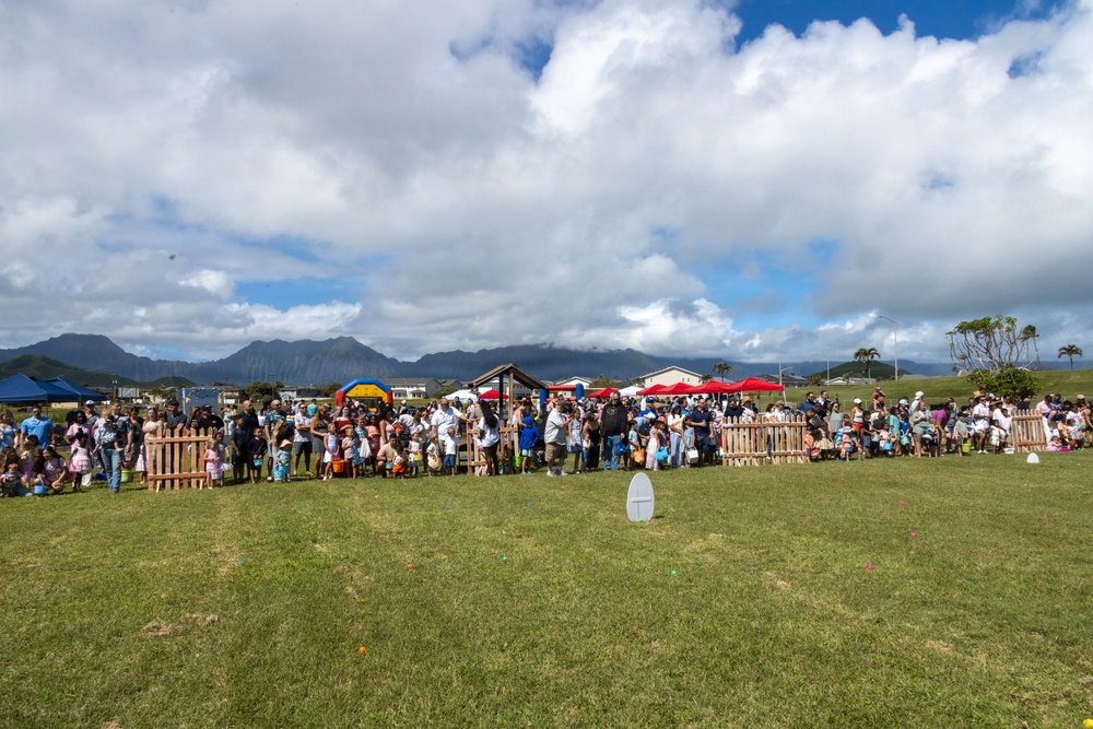 Easter Egg Hunt Fundraiser Hosted by Headquarters Battalion MCBH