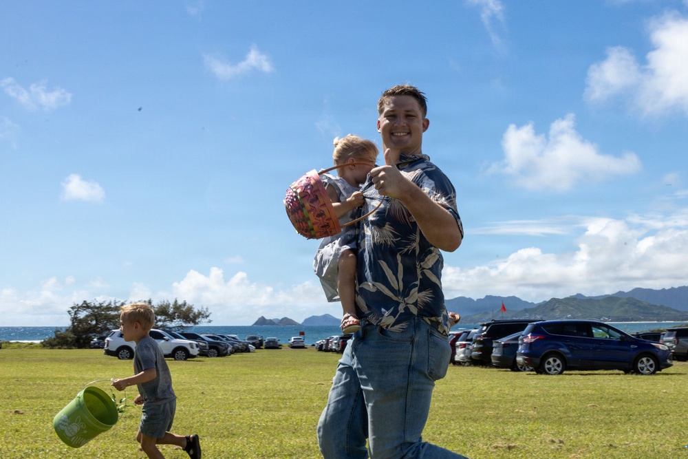 Easter Egg Hunt Fundraiser Hosted by Headquarters Battalion MCBH