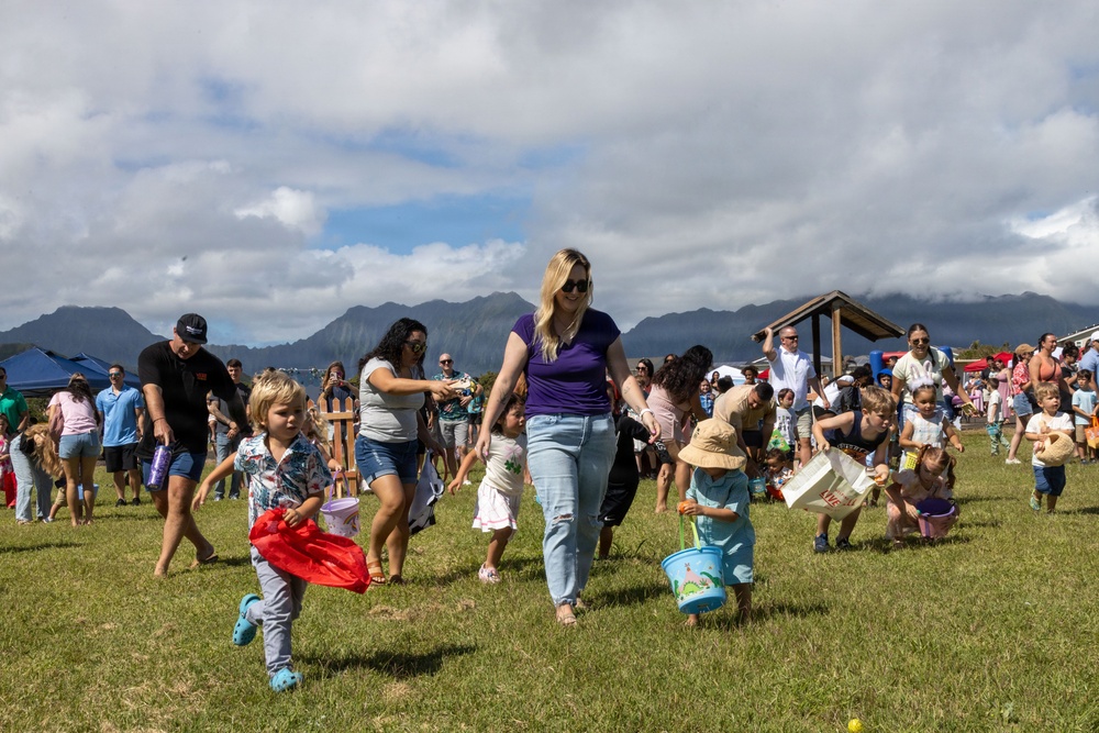 Easter Egg Hunt Fundraiser Hosted by Headquarters Battalion MCBH