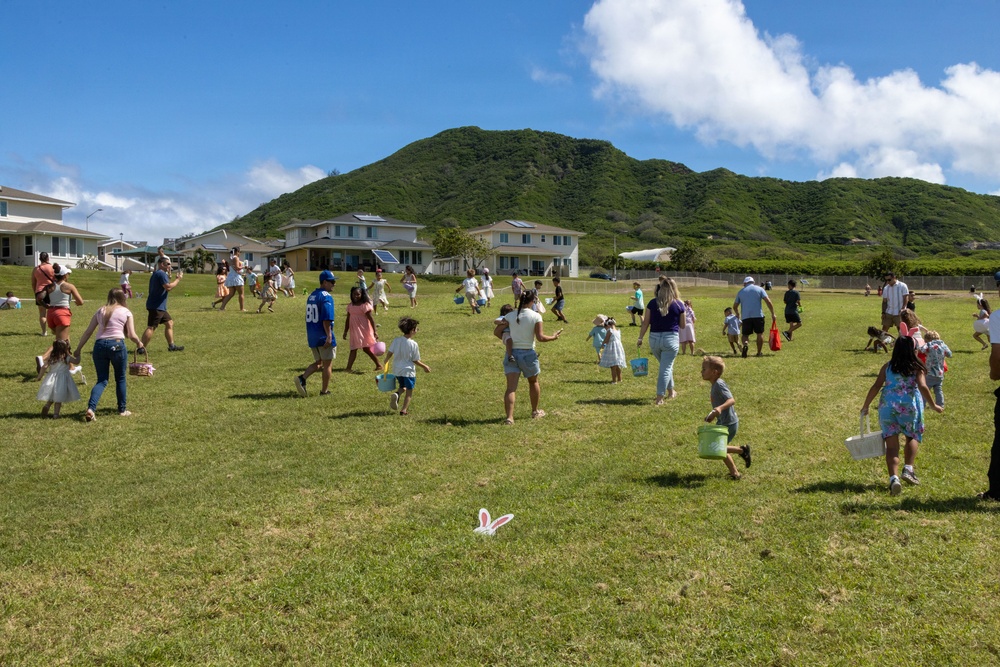 Easter Egg Hunt Fundraiser Hosted by Headquarters Battalion MCBH
