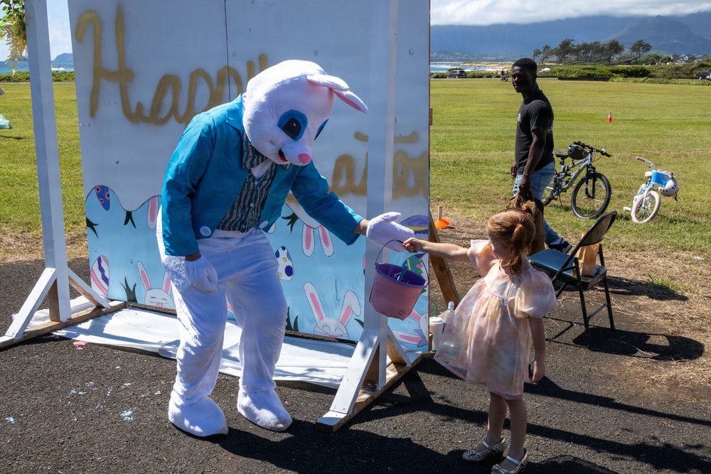 Easter Egg Hunt Fundraiser Hosted by Headquarters Battalion MCBH