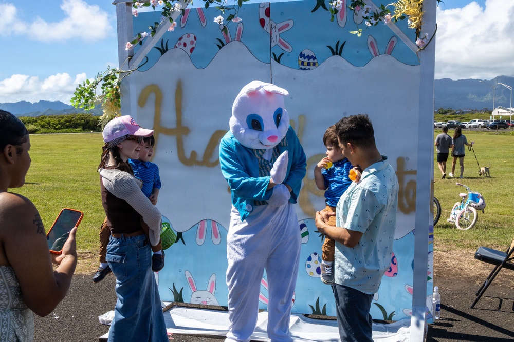 Easter Egg Hunt Fundraiser Hosted by Headquarters Battalion MCBH