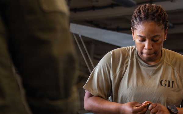 USS Boxer Conducts M18 Live Fire