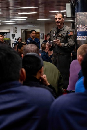 AFN Naples Radio News - Adm. Daryl Caudle's First Notes and the Junior Officer Symposium