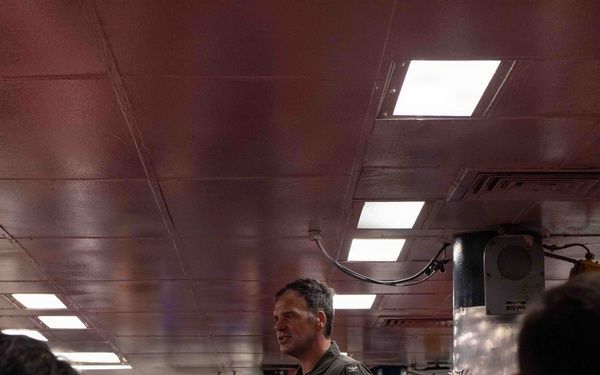 Boxer CO Call with Junior Sailors