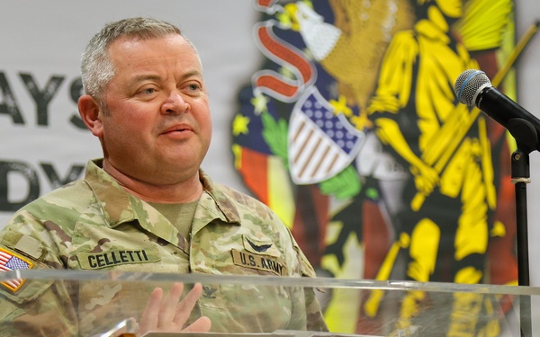 Senior aviation leader promoted to Chief Warrant Officer 5