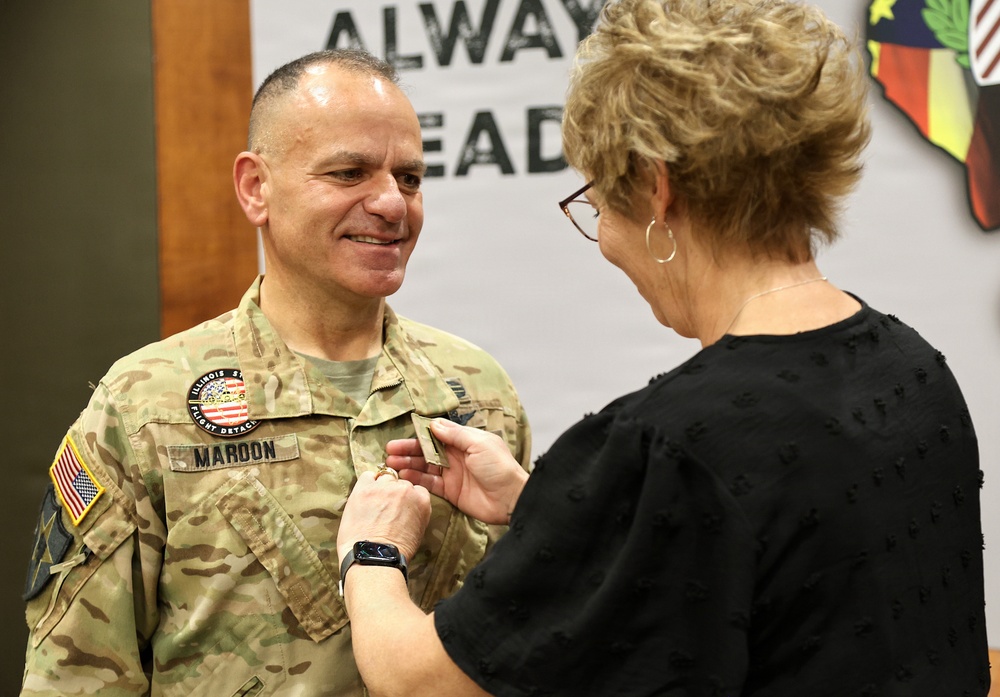 Senior aviation leader promoted to Chief Warrant Officer 5