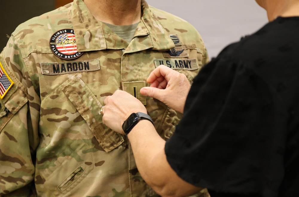 Senior aviation leader promoted to Chief Warrant Officer 5