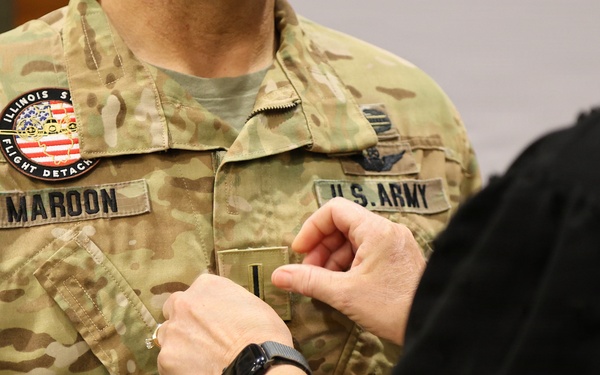 Senior aviation leader promoted to Chief Warrant Officer 5