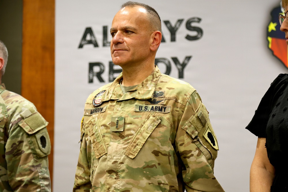Senior aviation leader promoted to Chief Warrant Officer 5