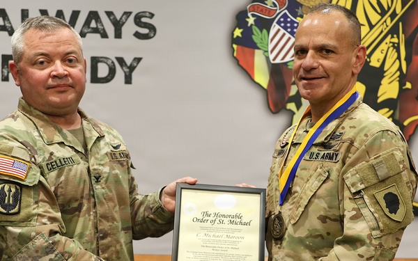 Senior aviation leader promoted to Chief Warrant Officer 5