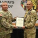 Senior aviation leader promoted to Chief Warrant Officer 5