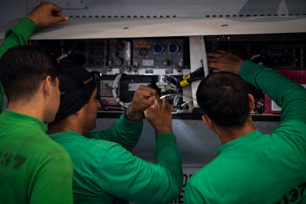 Nimitz Conducts Daily Operations