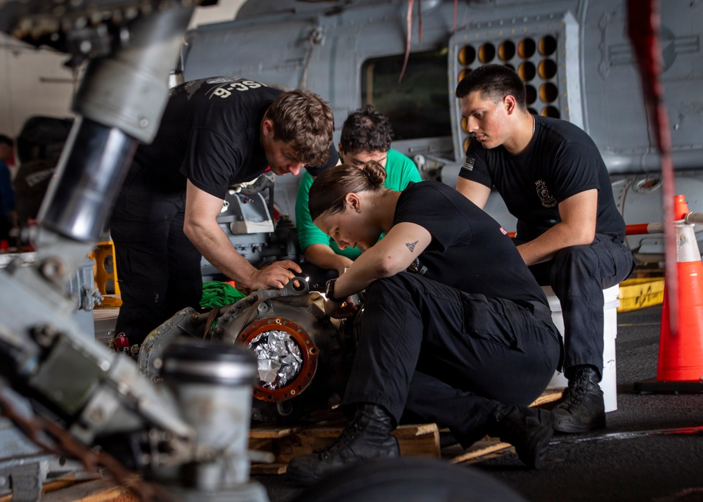 Nimitz Conducts Daily Operations