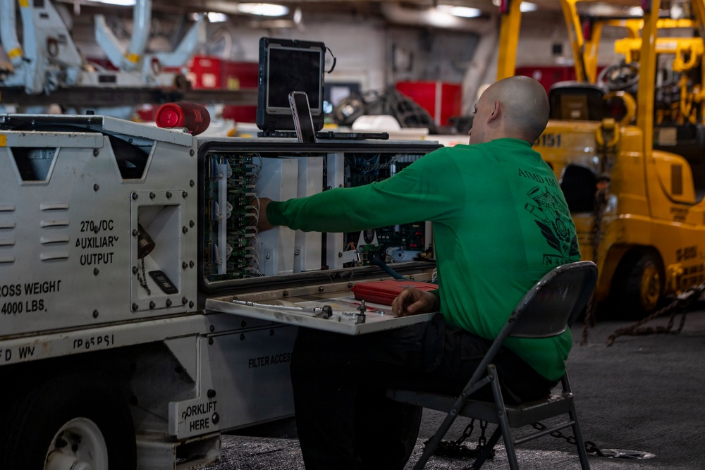 Nimitz Conducts Daily Operations