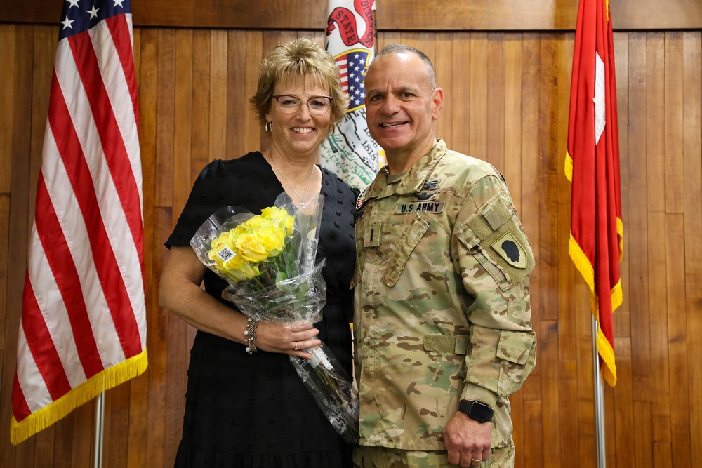 Senior aviation leader promoted to Chief Warrant Officer 5