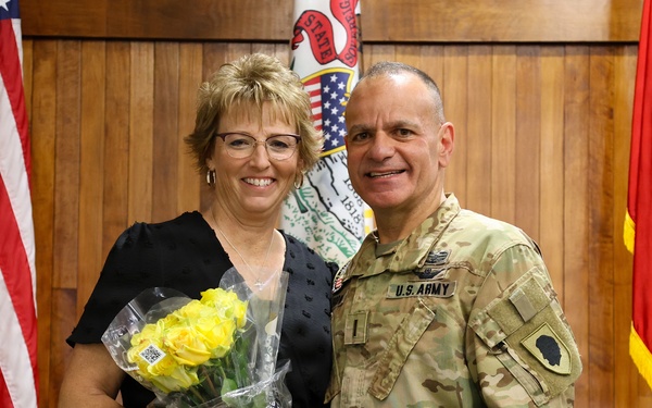 Senior aviation leader promoted to Chief Warrant Officer 5