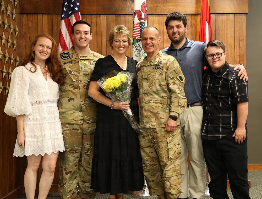 Senior aviation leader promoted to Chief Warrant Officer 5