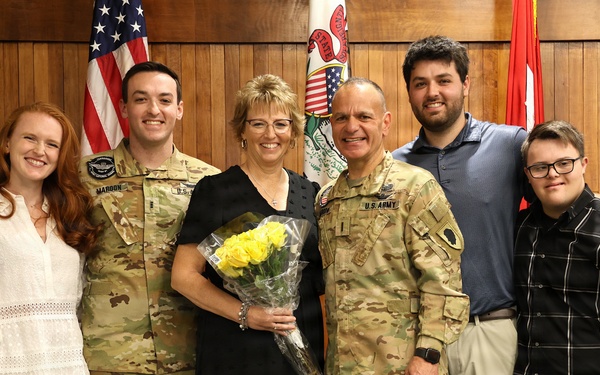 Senior aviation leader promoted to Chief Warrant Officer 5