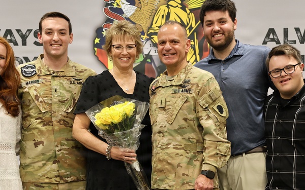 Senior aviation leader promoted to Chief Warrant Officer 5