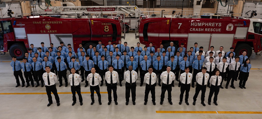 USAG Humphreys Fire Department Group Photo