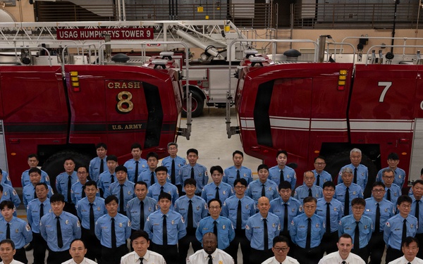 USAG Humphreys Fire Department Group Photo