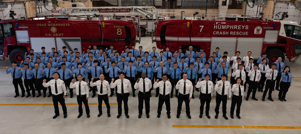 USAG Humphreys Fire Department Group Photo