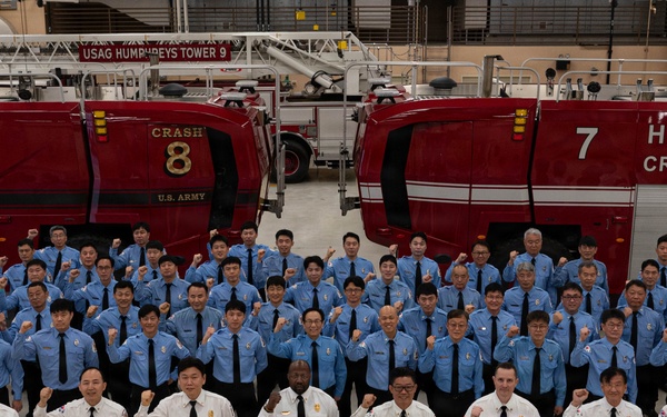 USAG Humphreys Fire Department Group Photo