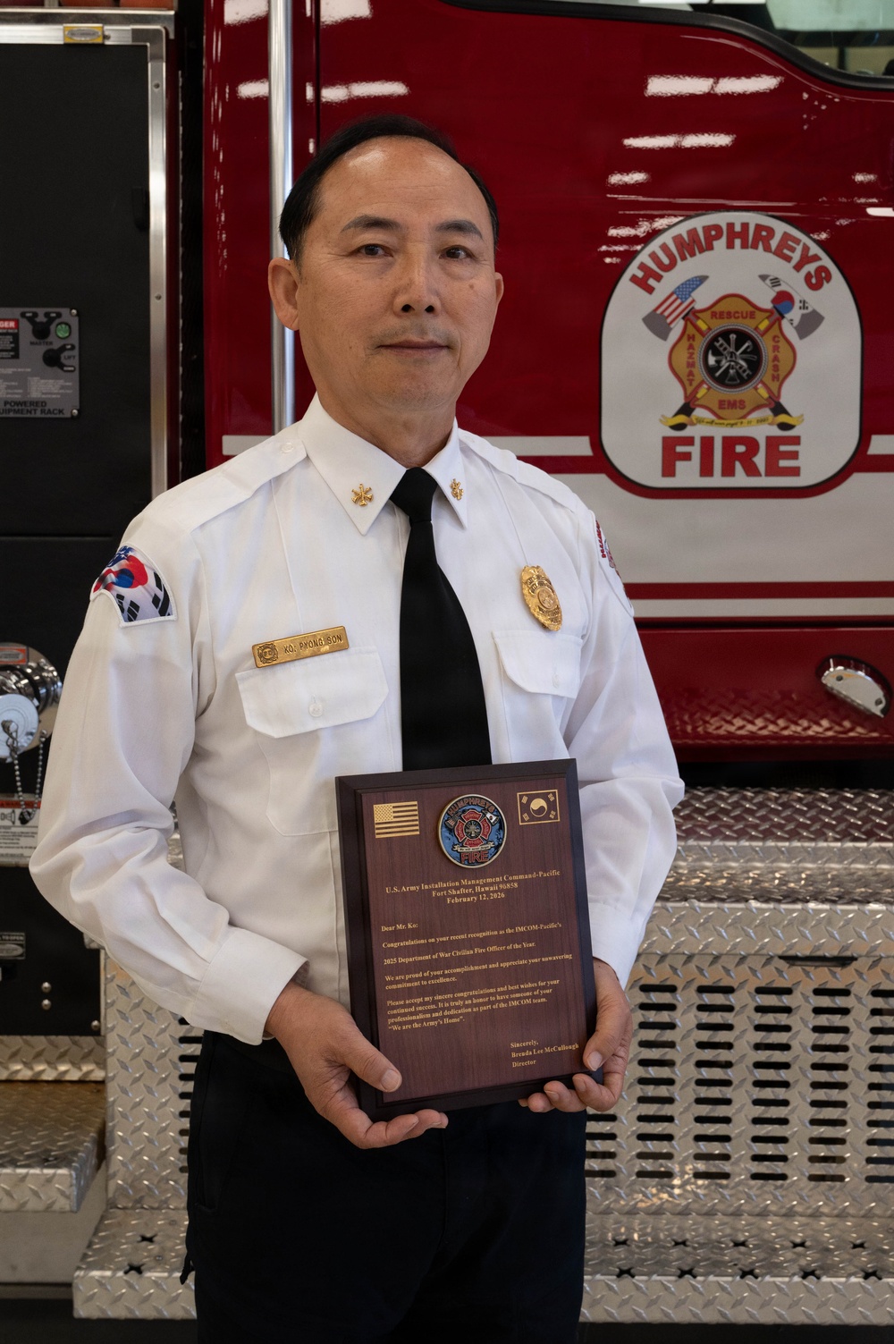 USAG Humphreys Fire Department Hero Photo