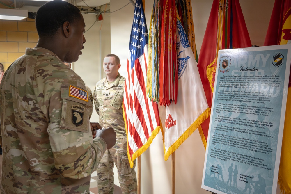 94th AAMDC participates in SAAPM Recognition Day dedication