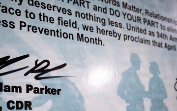 94th AAMDC participates in SAAPM Recognition Day dedication