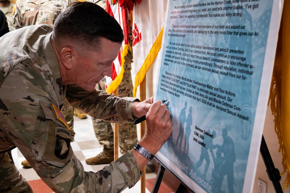 94th AAMDC participates in SAAPM Recognition Day dedication