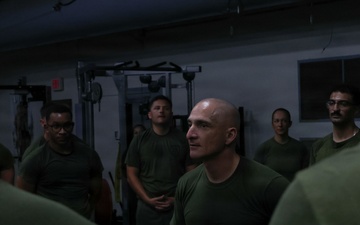 MAG-24 hosts NCO physical training with senior leaders