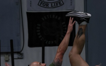 MAG-24 hosts NCO physical training with senior leaders