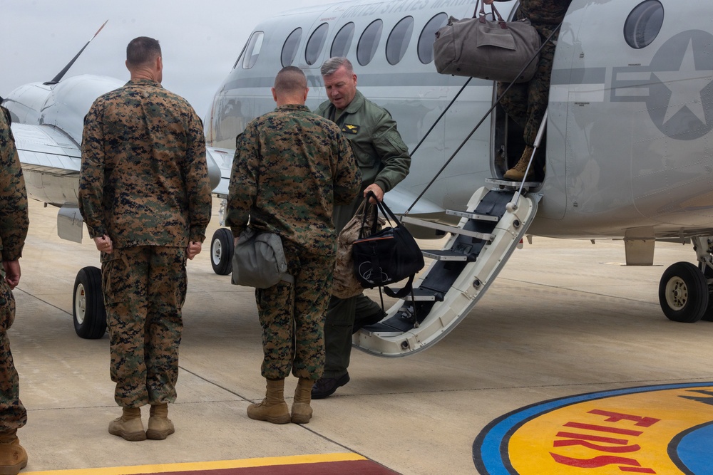 1st MAW Commanding General conducts site visit at Gwangju Air Base