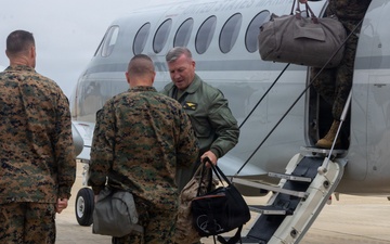 1st MAW Commanding General conducts site visit at Gwangju Air Base