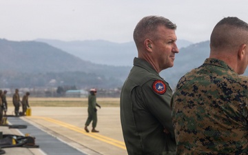 1st MAW Commanding General conducts site visit at Gwangju Air Base