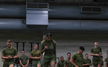 MAG-24 hosts NCO physical training with senior leaders