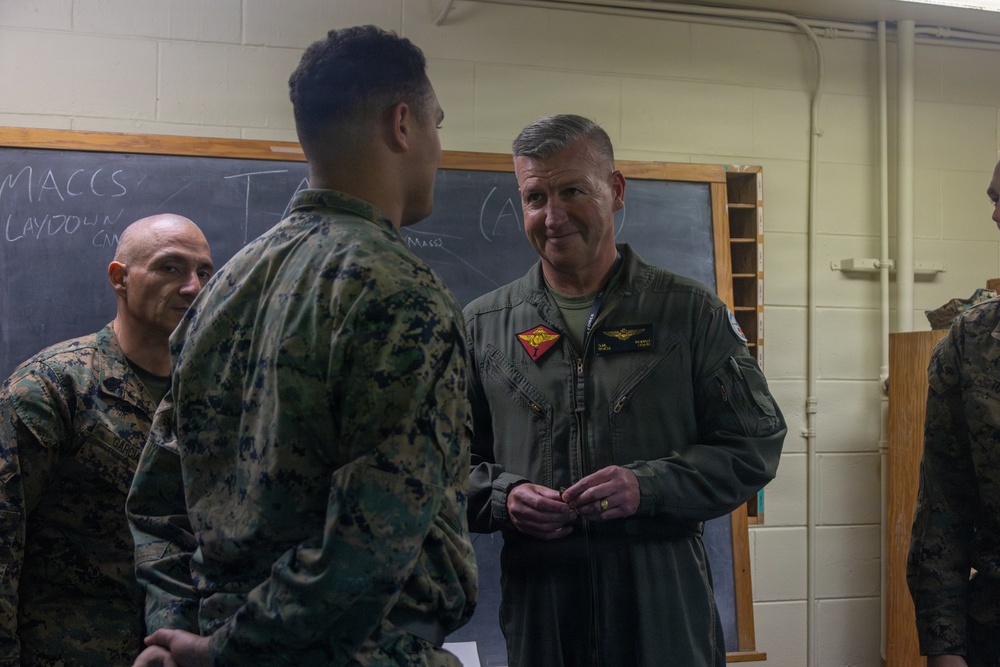 1st MAW Commanding General conducts site visit at Gwangju Air Base