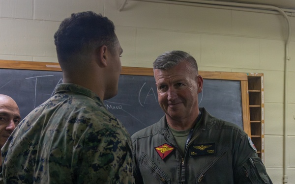 1st MAW Commanding General conducts site visit at Gwangju Air Base