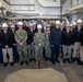 CNO and MCPON tour General Dynamics Bath Iron Works
