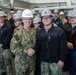 CNO and MCPON tour General Dynamics Bath Iron Works