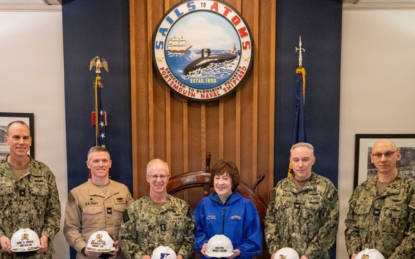 CNO and MCPON tour Portsmouth Naval Shipyard