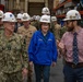 CNO and MCPON tour Portsmouth Naval Shipyard